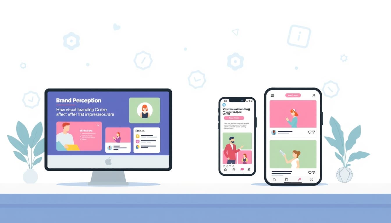 How Visual Branding Affects First Impressions Online